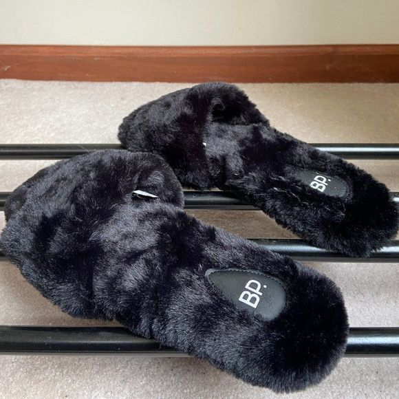 BP Women Livie Fluffy Plush Slippers - BRAND NEW - NWOB - Picture 4 of 8